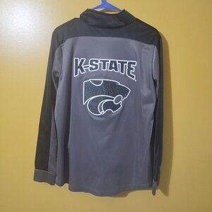 Ladies Kansas State Wildcats Jewel Embellished Track Jacket XL